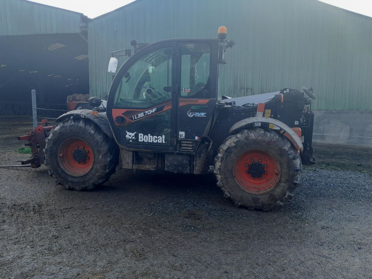 Bobcat tl38.70rséries 3* Телескопический погрузчик 56 000 €