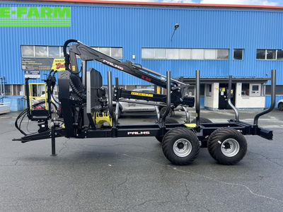 E-FARM: palms h10d mit k5.85 - Forestry trailer - id QGNN7AP - €36,584 - Year of construction: 2023