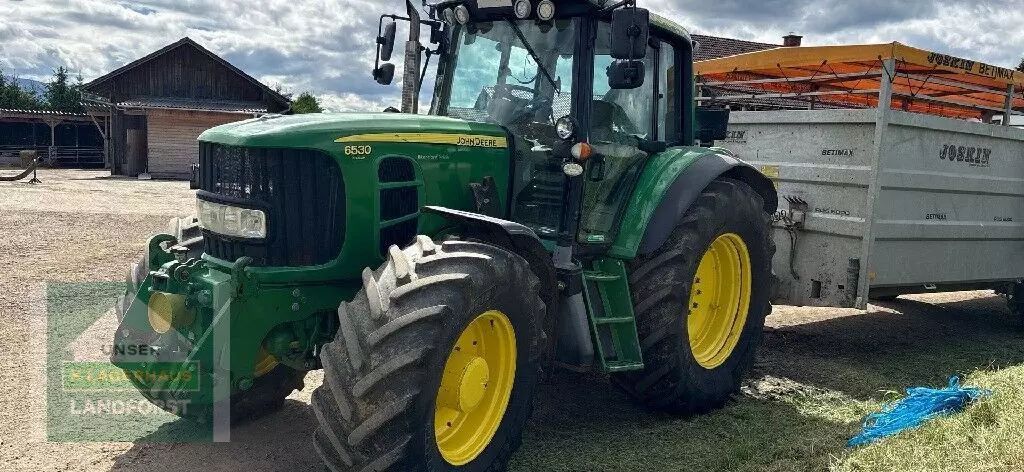 E-FARM: John Deere 6530 Premium - Tracteur - id LFZECY6 - 44 159 € - Année: 2008 - Lecture du nombre d'heure: 14 500,Puissance du moteur (chevaux): 140,Autriche