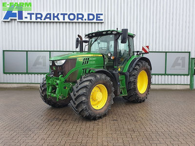 E-FARM: John Deere 6155 R - Tractor - id FVDAWJR - €109,500 - Year of construction: 2021 - Engine hours: 3,300,Engine power (HP): 155,Germany