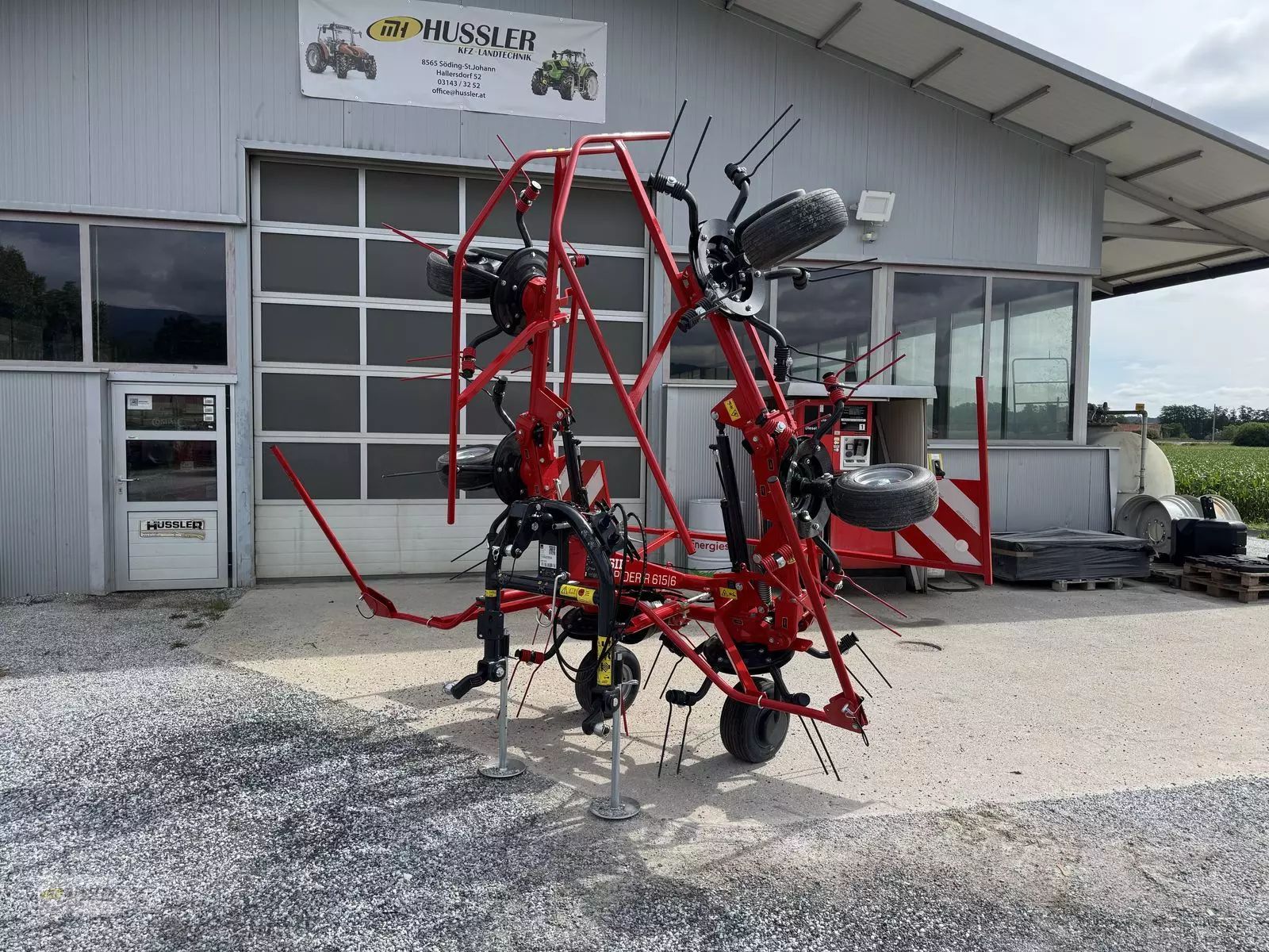 SIP spider 615/6 hs Karuzelowy przetrząsacz do siana 9917 €