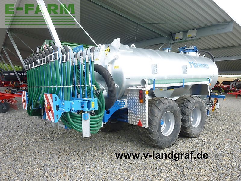 Meprozet pn 100 güllefass 10000 l tandem + lenkachse Cisterna para estiércol