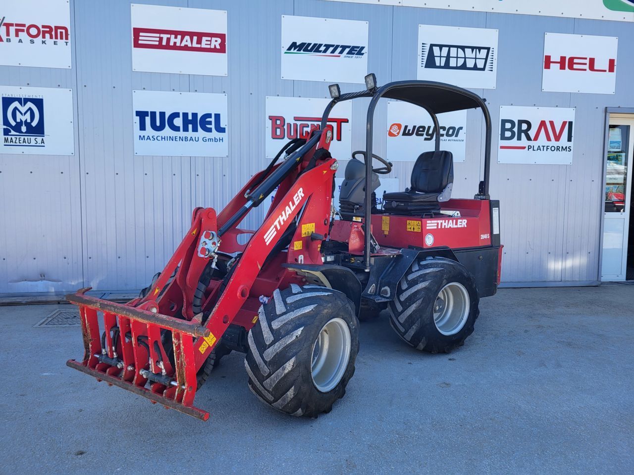 E-FARM: THALER 2848 S - Miniładowarka - id TNWJDQD - Rok produkcji: 2019 - Francja