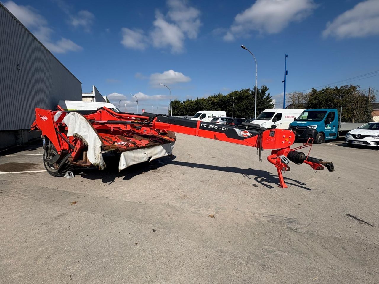 E-FARM: Kuhn FC 3160 TCD - Косилки - id 3N2A27Y - 7 900 € - Год выпуска: 2017 - Франция