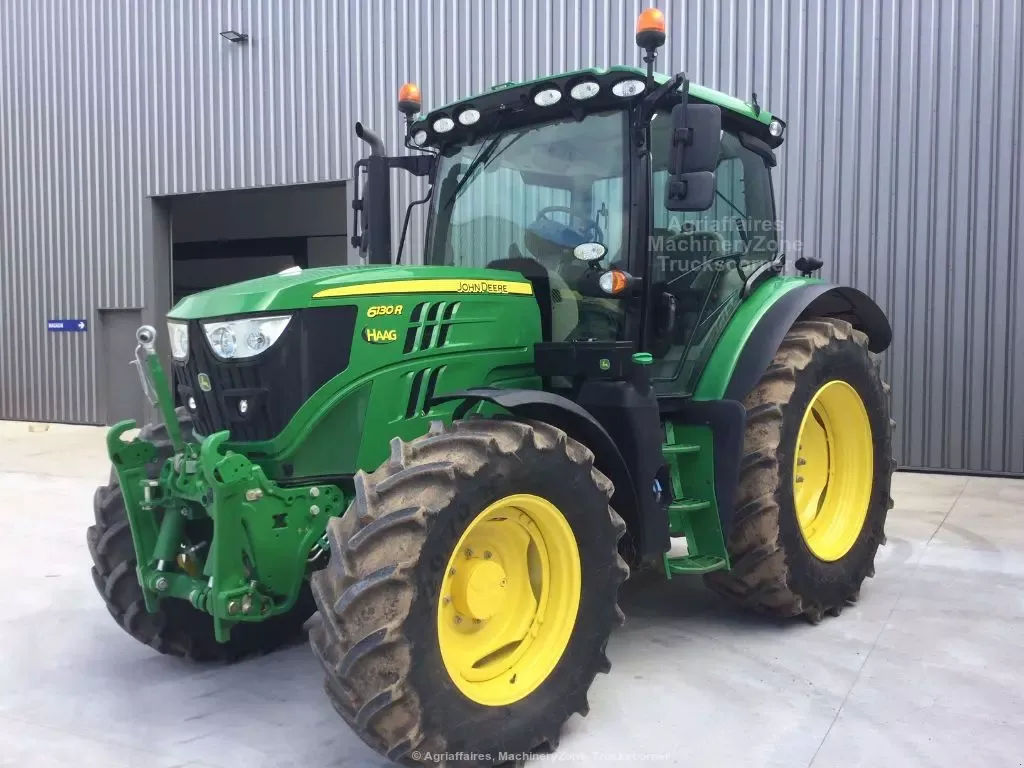 E-FARM: John Deere 6130 R - Traktor - id Q6JRGZK - 92 000 € - Rok produkcji: 2017 - Motogodziny: 1460,Moc silnika: 130,Francja