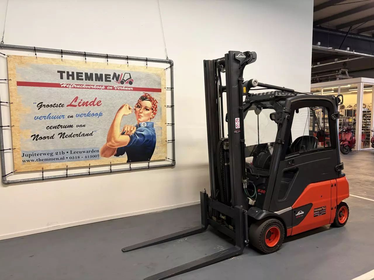 Linde E20PL Вилочный погрузчик