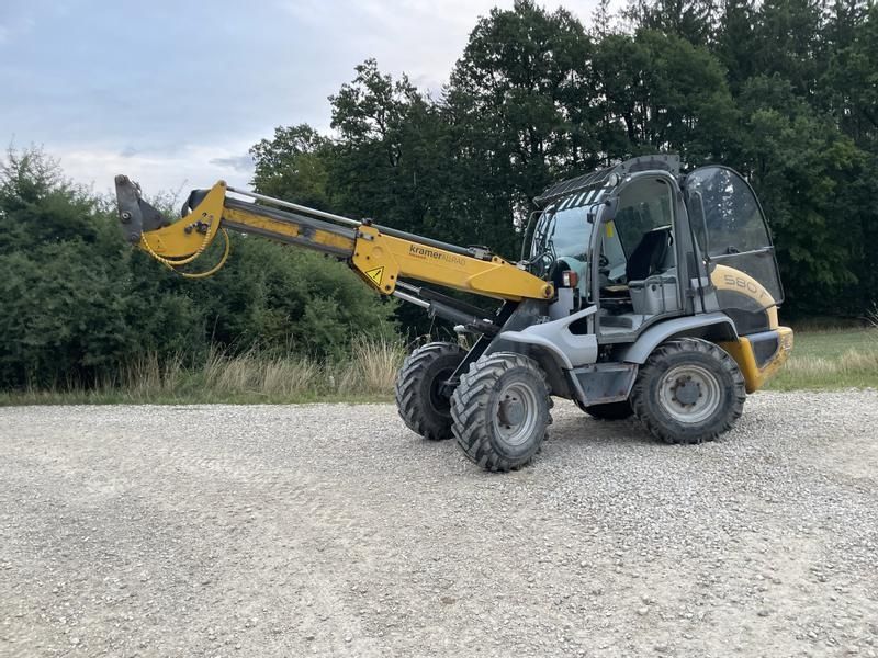 E-FARM: KRAMER 580 t - Telehandler - id PRP9PSN - €35,500 - Engine hours: 5 - 150,Germany
