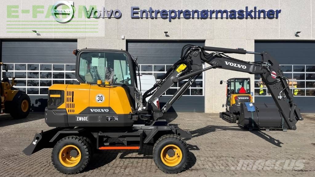 VOLVO ew60e Excavadora de ruedas