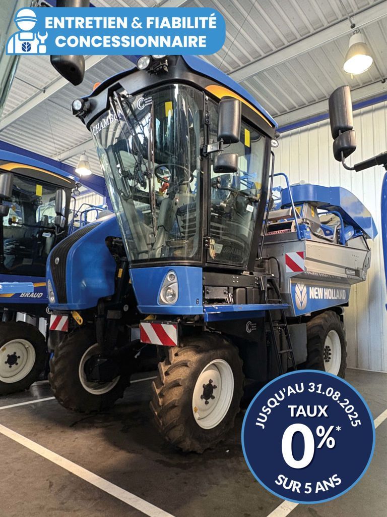 E-FARM: New Holland Braud 9070L - Traubenernter - id IRAPHKN - 170.000 € - Baujahr: 2021 - Frankreich