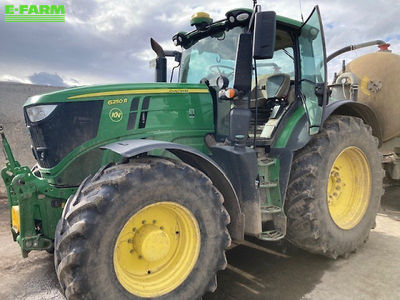 E-FARM: John Deere 6250 R - Tractor - id BRYTBE7 - €98,000 - Year of construction: 2018 - Engine hours: 8,800,Engine power (HP): 250,Germany