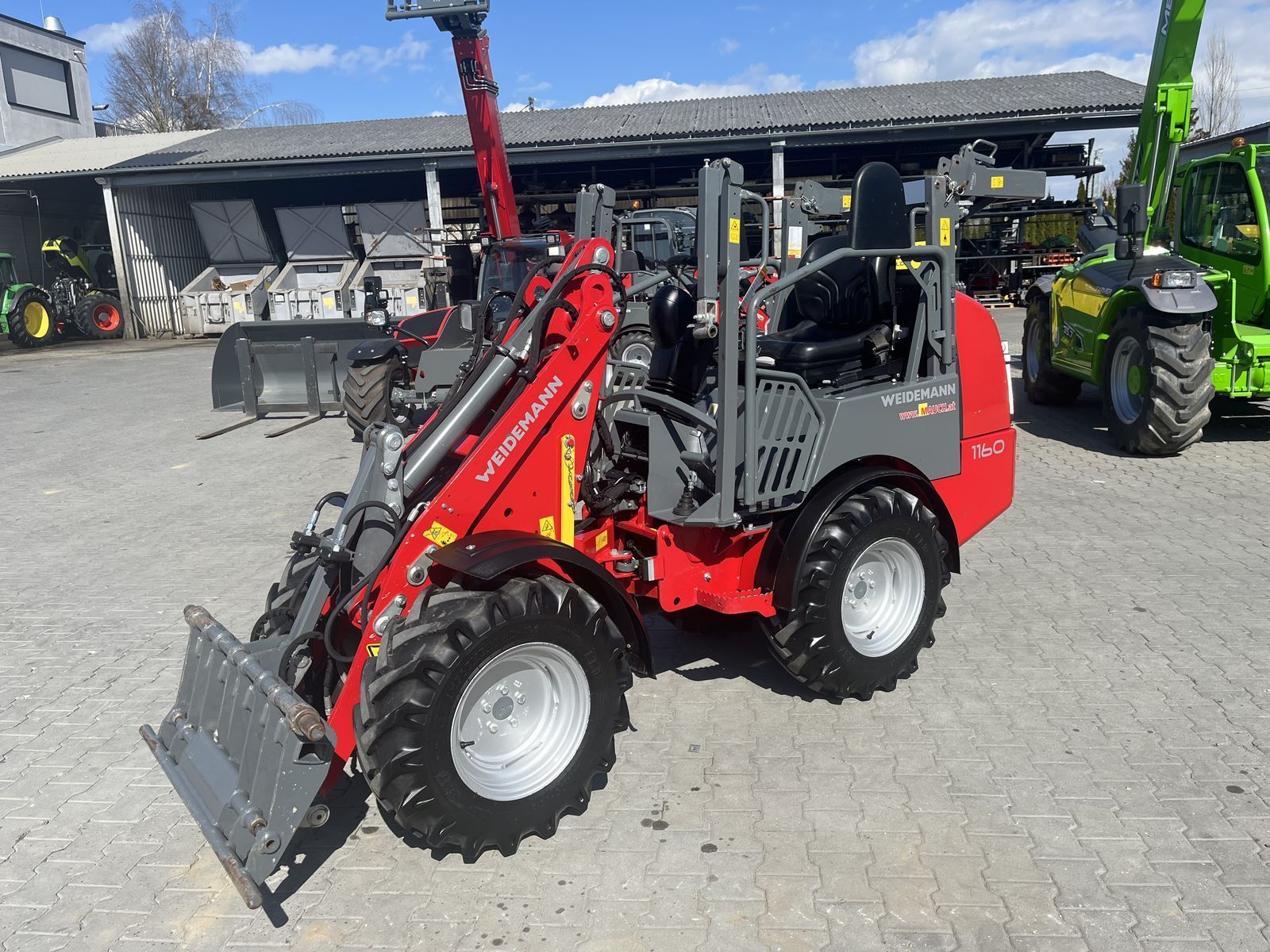 E-FARM: Weidemann 1160 - Wheel loader - id EWWFLEV - Year of construction: 2020 - Engine hours: 980,Engine power (HP): 25,Austria