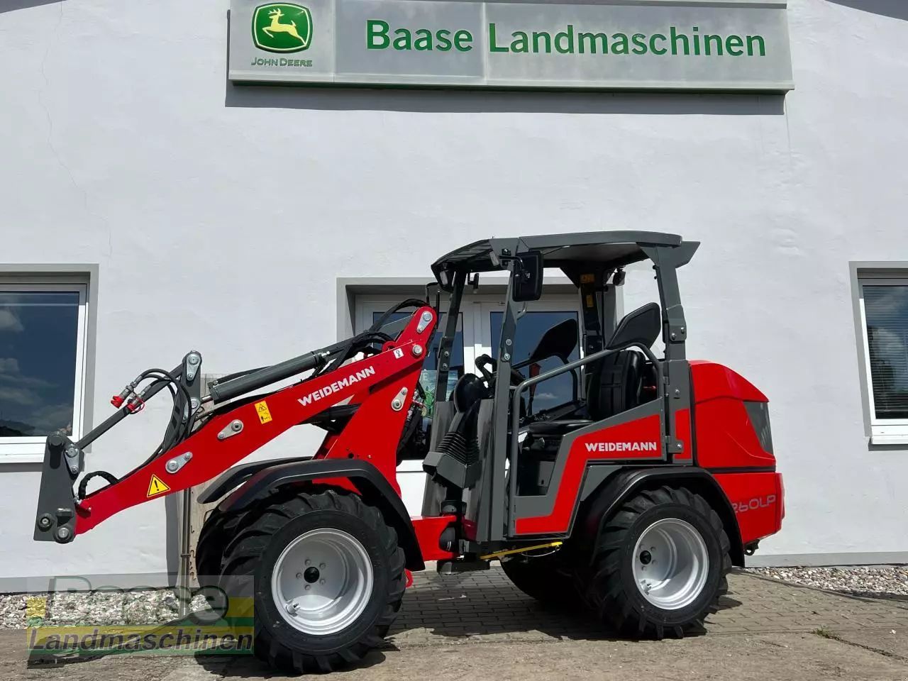 Weidemann 1260 LP Tele wheel loader €33,000