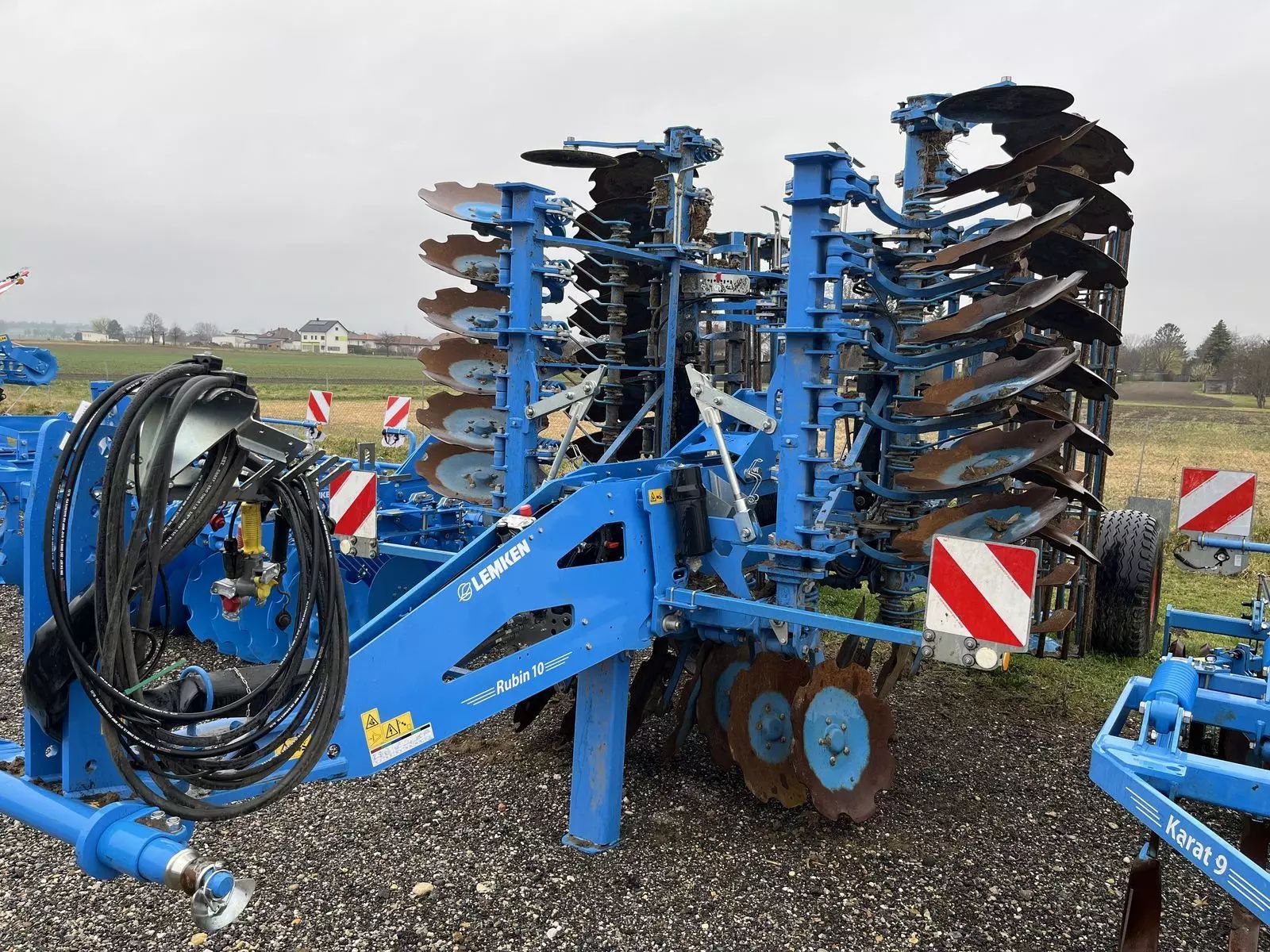 E-FARM: Lemken lemken rubin 10/500 kua kurzscheibenegge - Power harrow - id AJN5GE1 - Year of construction: 2023 - Austria