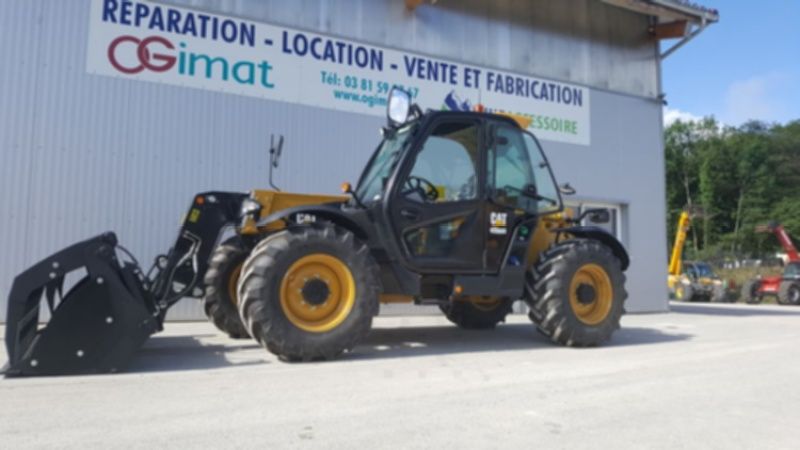 E-FARM: Caterpillar th408d - Telehandler - id CNCHG8W - €59,000 - Year of construction: 2017 - Engine hours: 1,400,France
