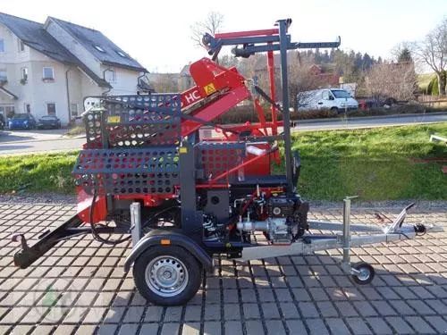 Other sägemaschine spaltmaschine pilkemaster evo36hc mit benzinmotor stammheber und 80 km/h pkw achse brennholzautomat Saw and splitter €15,378
