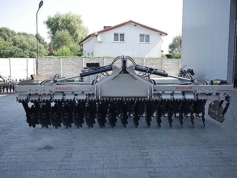 Rol/Ex hydraulische scheibenegge / hydraulic discs harrow / dechaumeur à disques / erpice a dischi / гидравлическая дисковая борона тяжёлая / brona talerzowa hydraulicznie składana ciężka 4 m Disc harrow €13,810