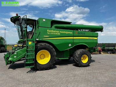 E-FARM: John Deere S 685 - Combine harvester - id XCI8S2D - €150,000 - Year of construction: 2015 - Engine hours: 2,148,Engine power (HP): 570,Lithuania