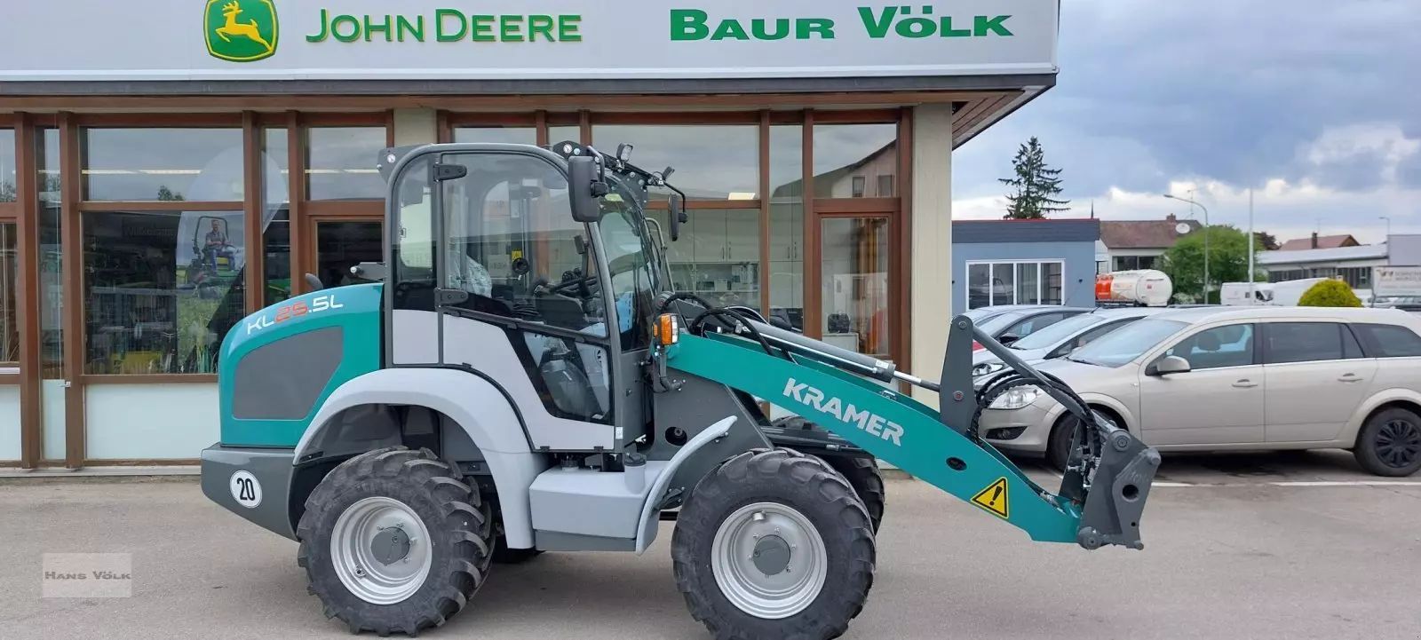 E-FARM: KRAMER KL25.5 - Tele wheel loader - id L7GB8QM - €52,899 - Year of construction: 2023 - Engine hours: 4,Engine power (HP): 46,Germany