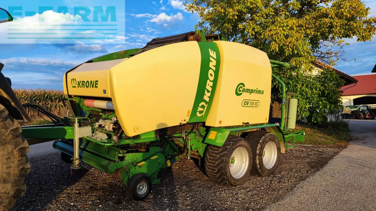 Krone Comprima CV 150 XC Balownica 17 625 €