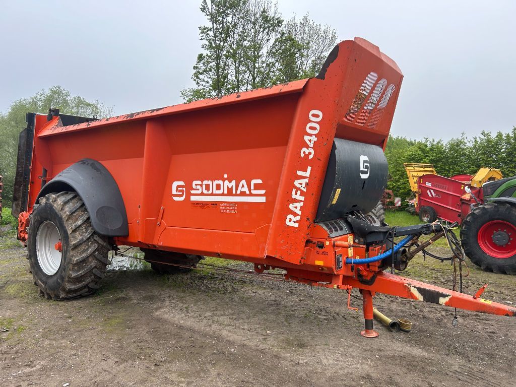 E-FARM: sodimac rafal 3400 - Roztrząsacz obornika i kompostu - id PLMCPUQ - 29 500 € - Rok produkcji: 2019 - Francja