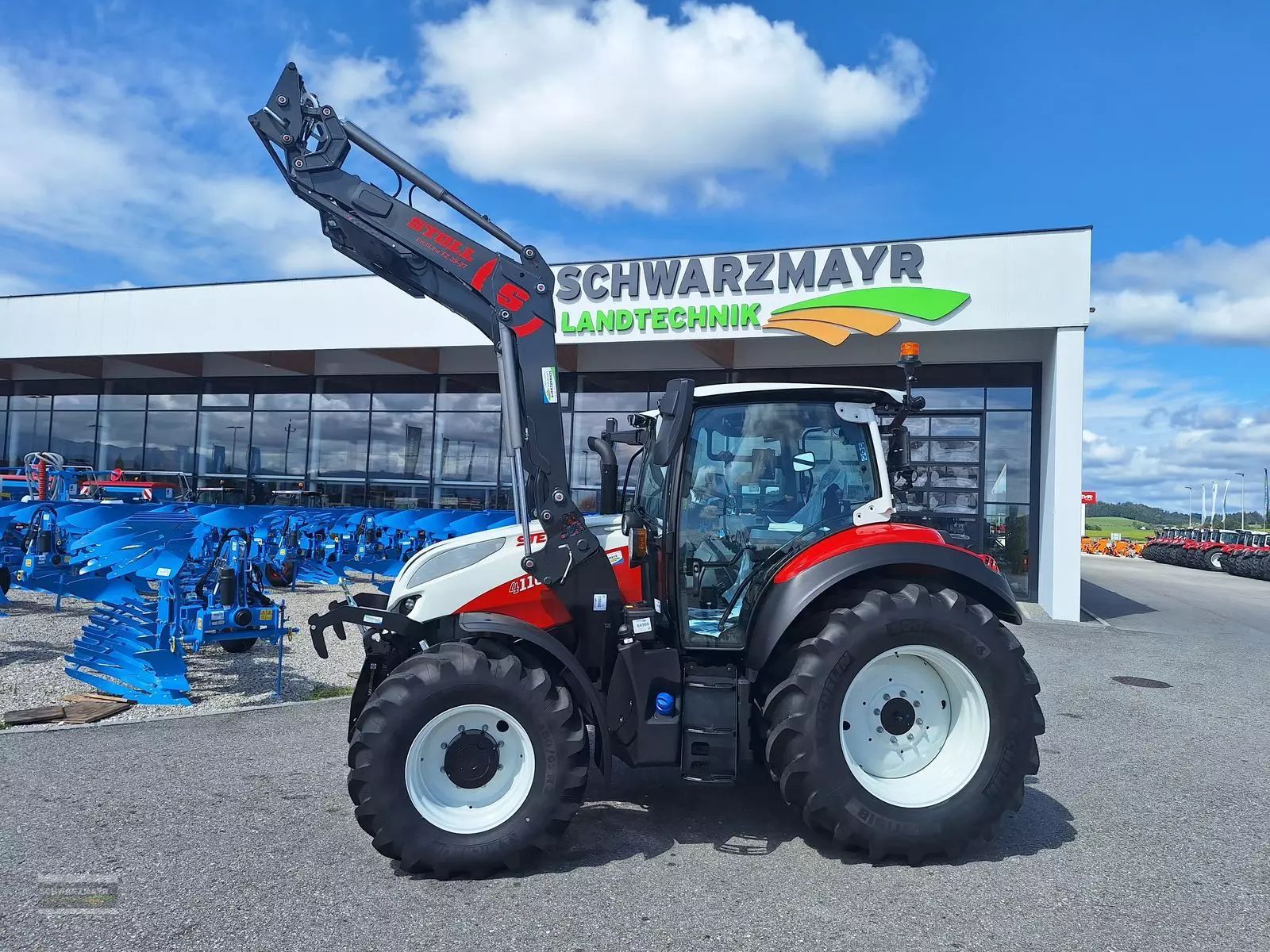 E-FARM: Steyr Expert 4110 CVT - Traktor - id SEDBZQW - Baujahr: 2025 - Motorleistung (PS): 110,Österreich