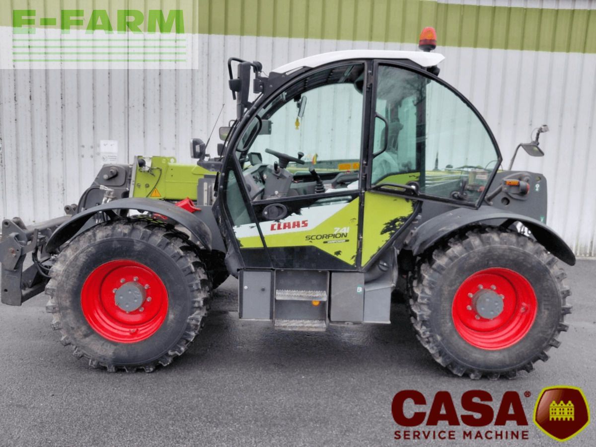 Claas scorpion 741 varipower 40 km/h Telehandler