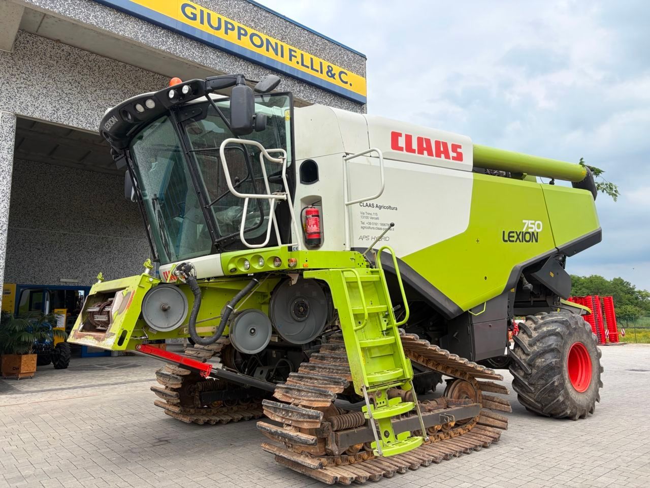 Claas Lexion 750 Kombajn zbożowy