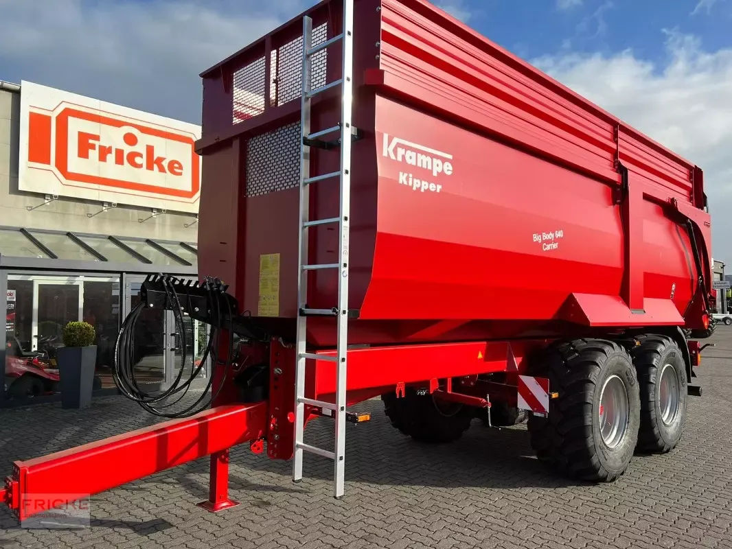 E-FARM: Krampe bigbody 640 carrier *neu* - Benne - id WCTCGN3 - 37 385 € - Année: 2023 - Allemagne
