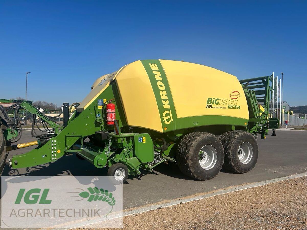 E-FARM: Krone BiG Pack 1270 VC - Ballenpresse - id QDQ5LKX - 169.000 € - Baujahr: 2023 - Deutschland