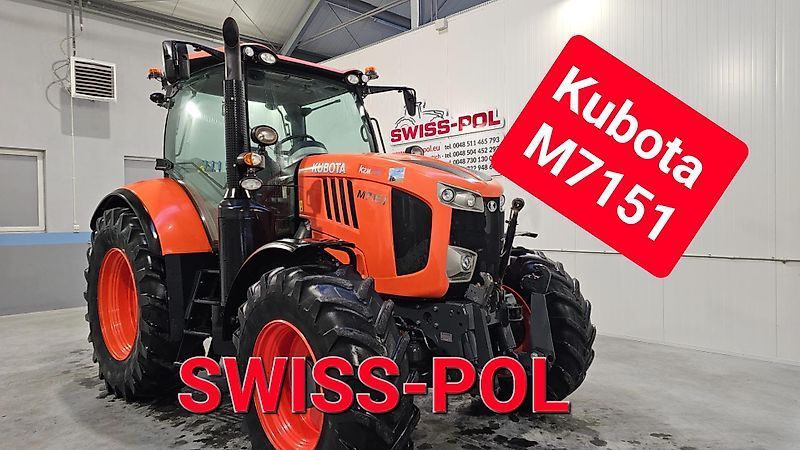 E-FARM: Kubota M7151 - Τρακτέρ - id W7GBL6W - 50.307 € - Χρονία: 2016 - Μετρητής ωρών: 4.200,Πολωνία