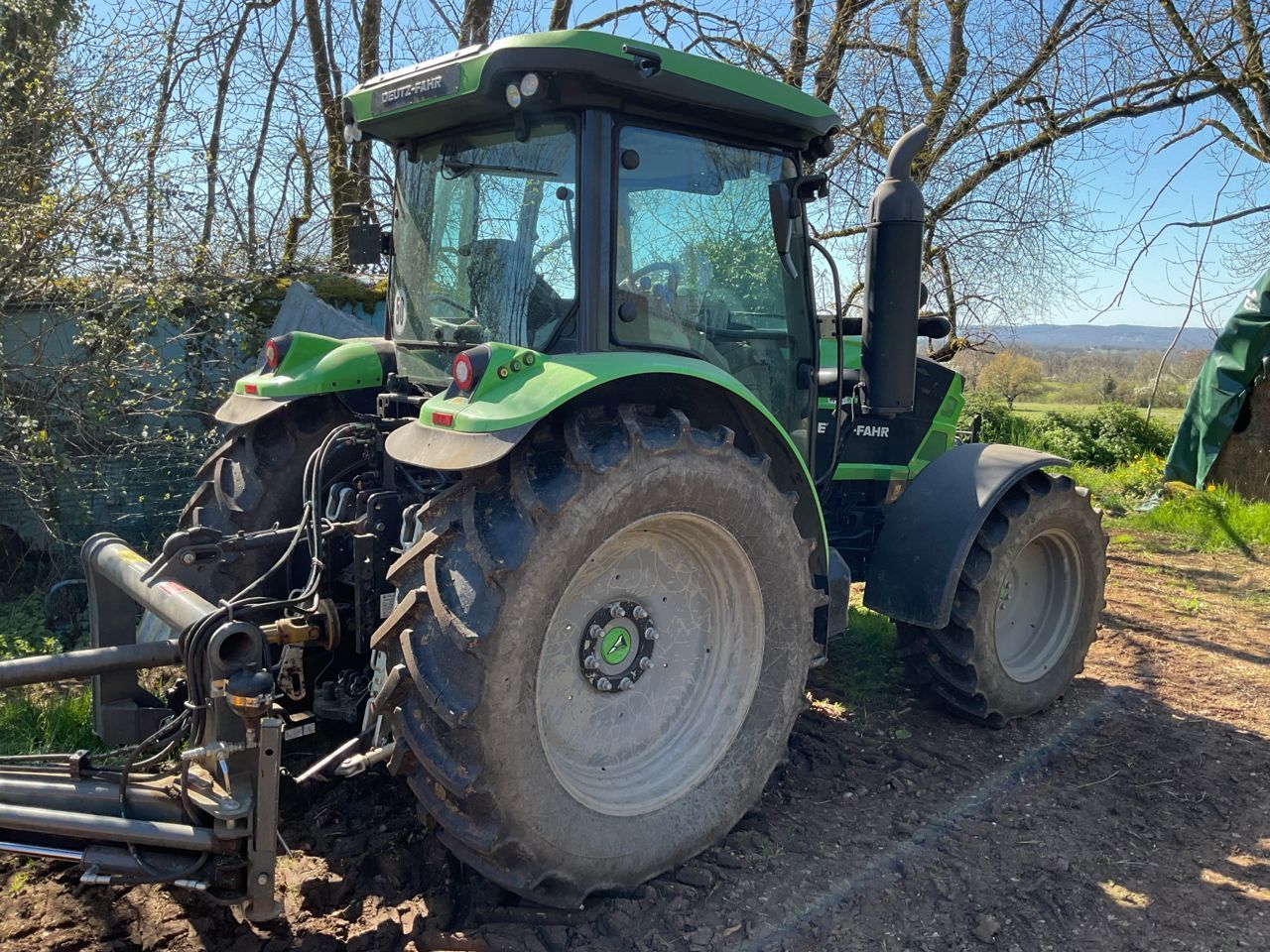 E-FARM: Deutz-Fahr 6125C RVShift - Tracteur - id 96NHXC9 - Année: 2022 - Lecture du nombre d'heure: 550,Puissance du moteur (chevaux): 120,France