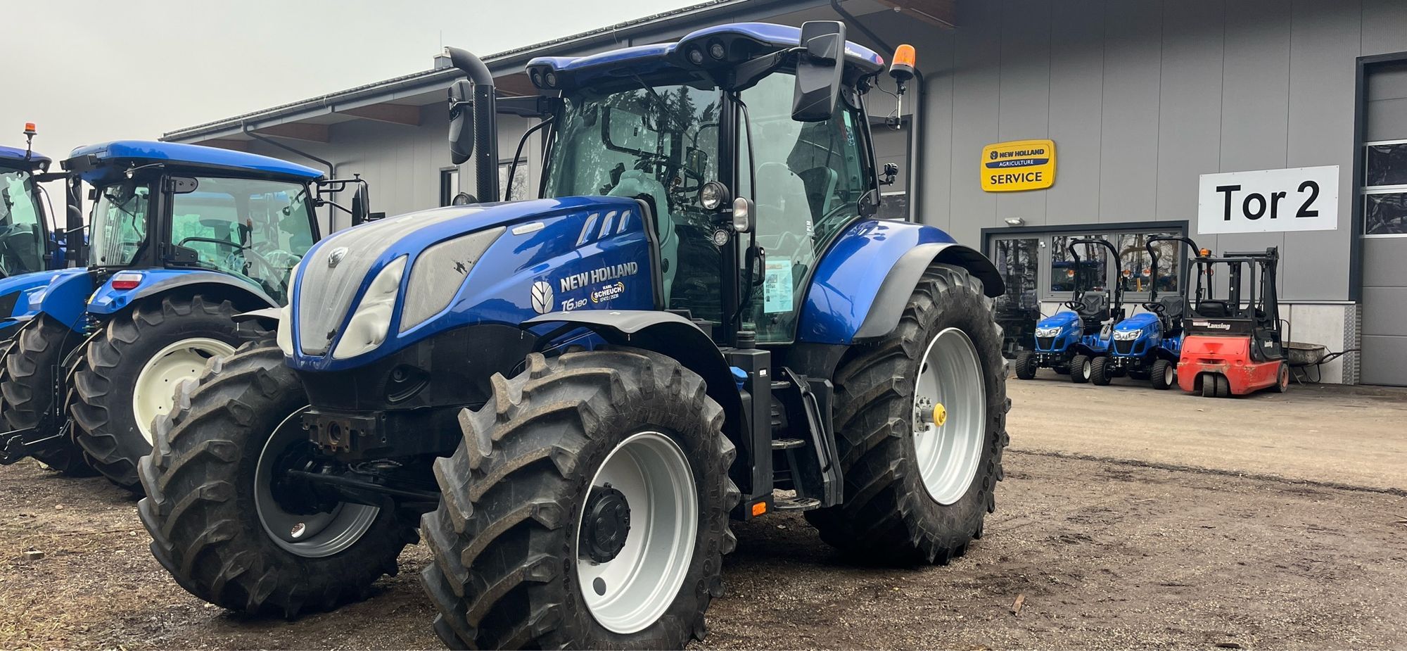 E-FARM: New Holland T6.180 SideWinder II - Tracteur - id I8UQQWJ - 82 743 € - Année: 2020 - Lecture du nombre d'heure: 3 337,Puissance du moteur (chevaux): 180,Autriche