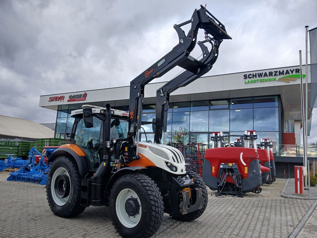 E-FARM: Steyr Profi 4135 CVT - Tractor - id SYAPLKU - €91,192 - Year of construction: 2019 - Engine hours: 857,Engine power (HP): 135,Austria