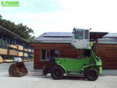 E-FARM: Sennebogen 305 multihandler ( 7,3m 5t ) hochfahrbare kabine - Telehandler - id 9M2HTSZ - €37,500 - Year of construction: 2012 - Engine hours: 5,307,Engine power (HP): 124,Austria