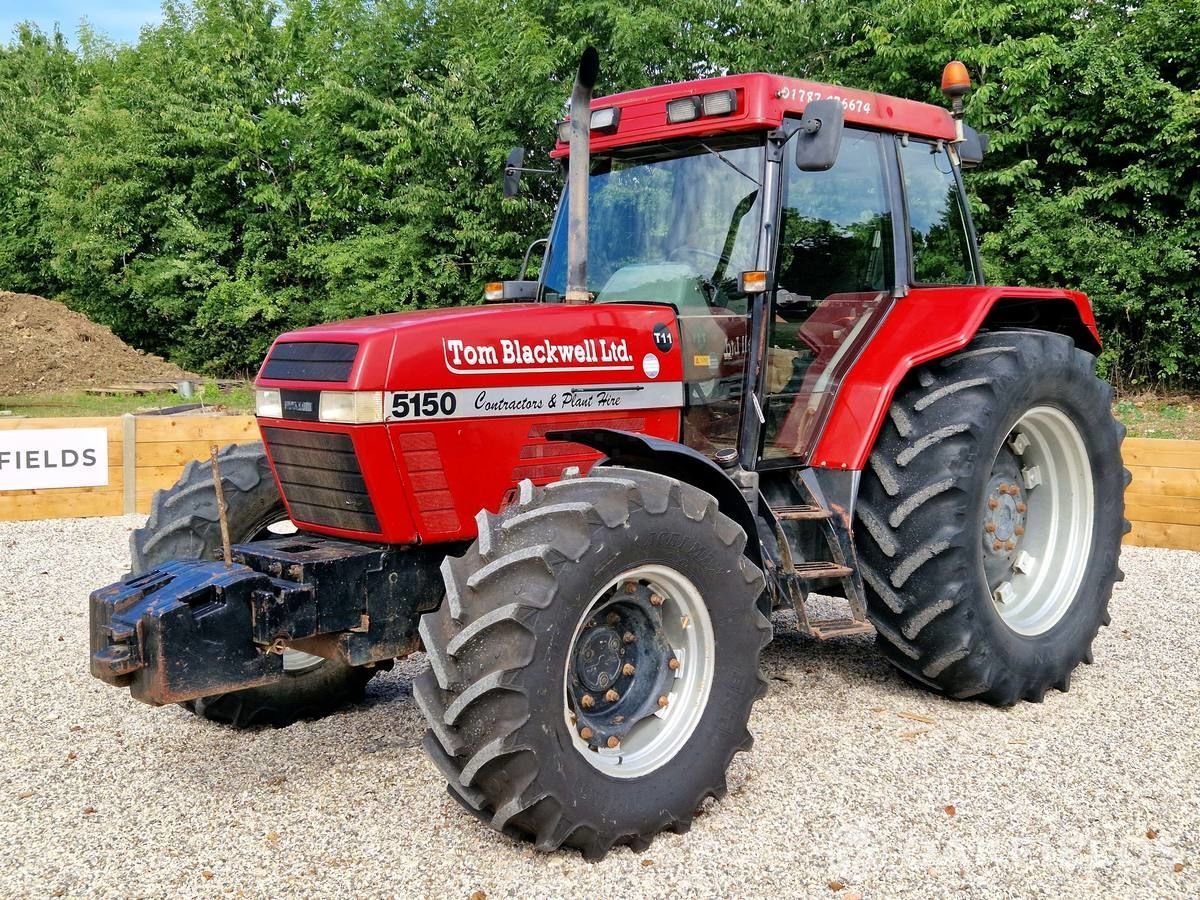 E-FARM: Case IH 5150 Maxxum - Traktor - id 8GMTQLC - 18.240 € - Produktionsår: 1996 - Motortimer: 1.854,Motoreffekt (HP): 132,Storbritanien