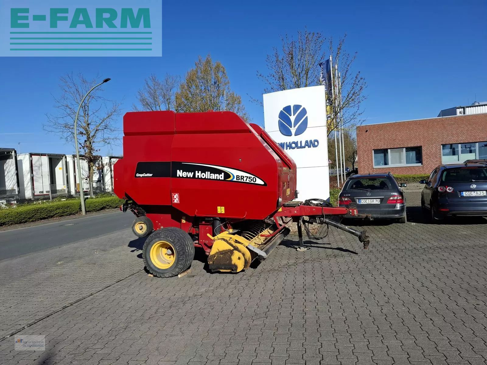 New Holland BR750 Balownica 10 840 €