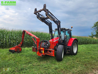 E-FARM: Massey Ferguson 5455 - Tractor - id MRLEQMJ - €46,600 - Year of construction: 2009 - Engine hours: 7,456,Engine power (HP): 100,Germany