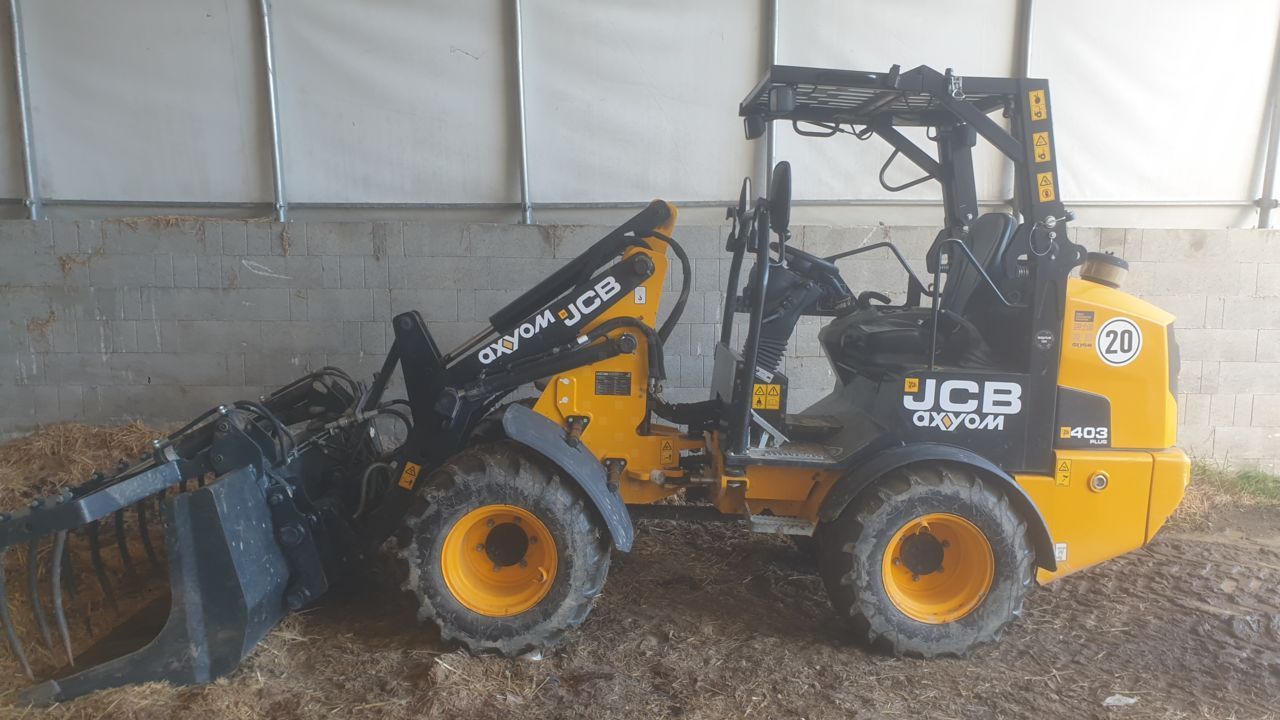 JCB 403 + Колесен товарач 31 000 €