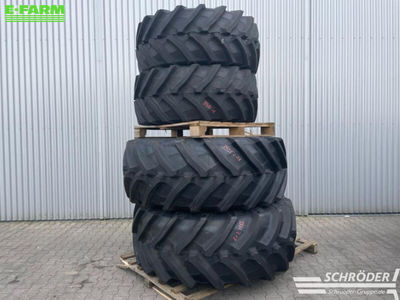 E-FARM: TRELLEBORG 2x 600/65 r28 / 2x 710/70 r38 - Wheel and track - id UXJDSEV - €10,800 - Year of construction: 2023 - Germany