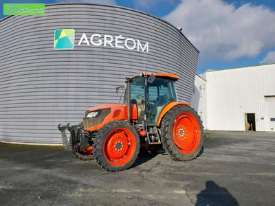 E-FARM: Kubota M8560 - Tractor - id PLZNCLC - €27,000 - Year of construction: 2014 - Engine hours: 3,960,Engine power (HP): 85,France