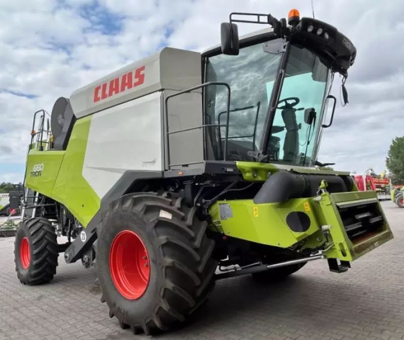 E-FARM: Claas Trion 660 - Kombajn zbożowy - id 4AQSEJD - Rok produkcji: 2023 - Motogodziny: 293,Moc silnika: 381,Niemcy
