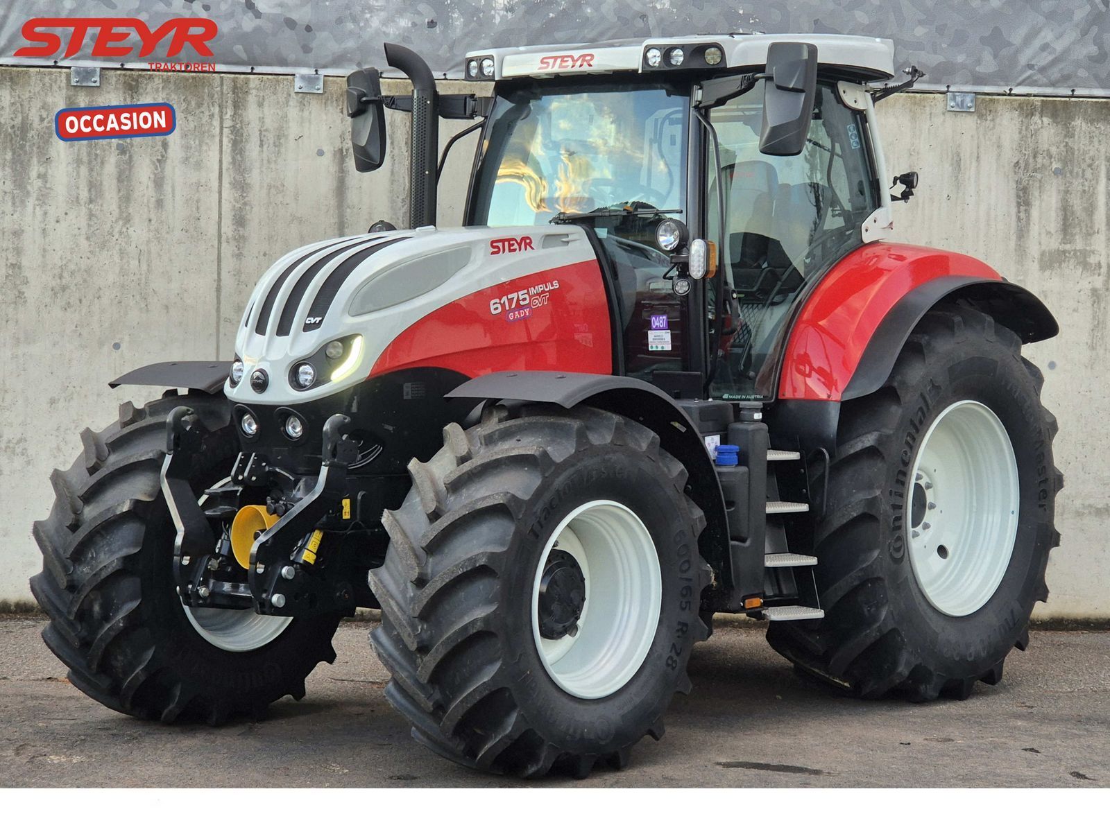 E-FARM: Steyr Impuls 6175 CVT - Traktor - id ISGIMHW - Baujahr: 2024 - Abgelesene Motorstunden: 10,Motorleistung (PS): 225,Österreich