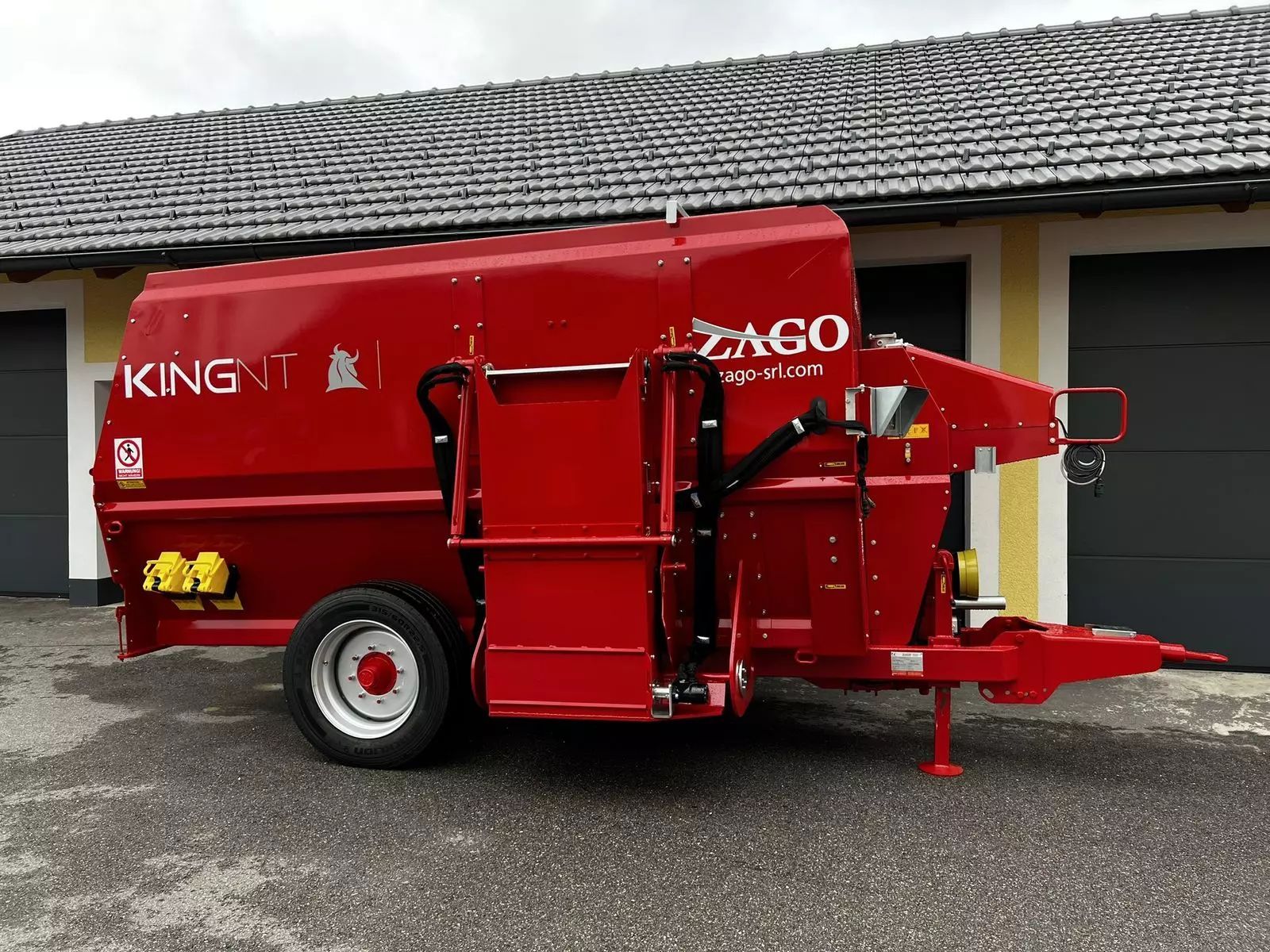 Zago king nt 130 Mixer feeder