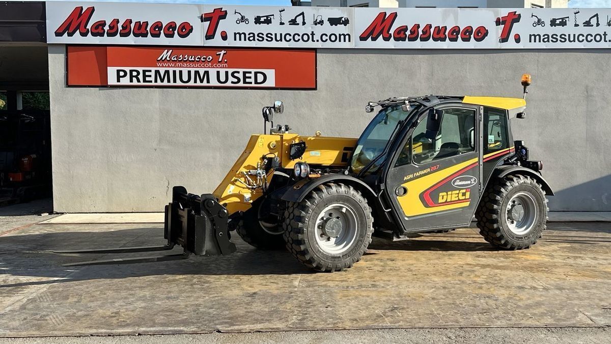 E-FARM: Dieci 28.7 agri farmer - Teleskopický nakladač - id RSVNYMF - 52 500 € - Rok výroby: 2021 - Hodiny motoru: 1 755,Itálie