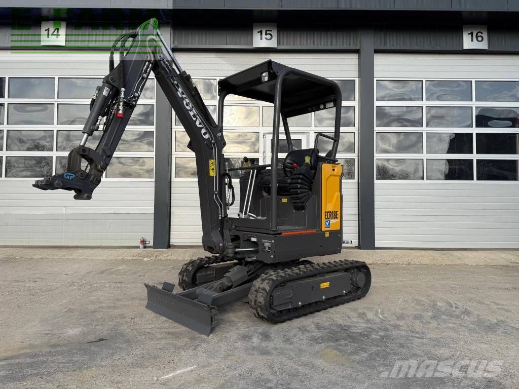 VOLVO ecr 18 e Minikoparka