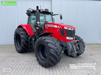 E-FARM: Massey Ferguson 7726 Exclusive - Tractor - id TSQMEQB - €76,885 - Year of construction: 2015 - Engine hours: 5,735,Engine power (HP): 265,Germany