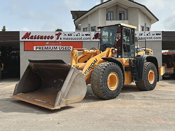 E-FARM: HYUNDAI hyundai hl760-9a - Ładowarka kołowa - id G5PMR8V - 73 000 € - Rok produkcji: 2014 - Motogodziny: 4190,Francja