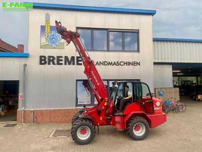 E-FARM: Schäffer 9530 t, teleskop, zentralschmierung, bereifung neu - Wheel loader - id 4BBSNT8 - €41,500 - Year of construction: 2013 - Engine hours: 8,446,Engine power (HP): 131,Germany