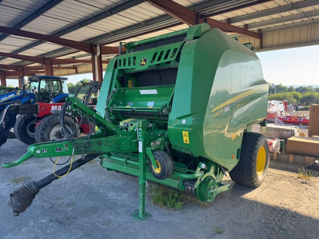 E-FARM: John Deere V461R - Presse à balles - id HSMKCXQ - 35 000 € - Année: 2018 - Balles produites: 20 500,France