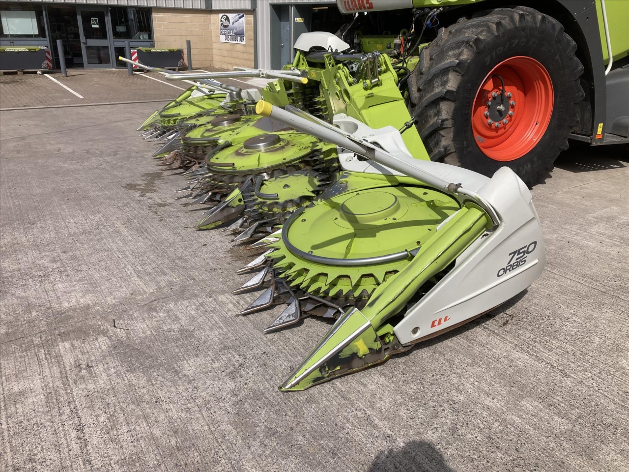 Claas USED 2016 ORBIS 750 harvester €52,458